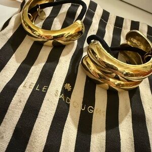 Lele Sadoughi Gold Hair Cuffs